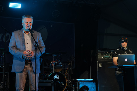 Cerkniška noč nagovor župana in koncert skupine Tabu 06 Foto Ljubo Vukelič